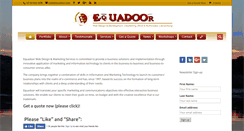 Desktop Screenshot of equadoor.com